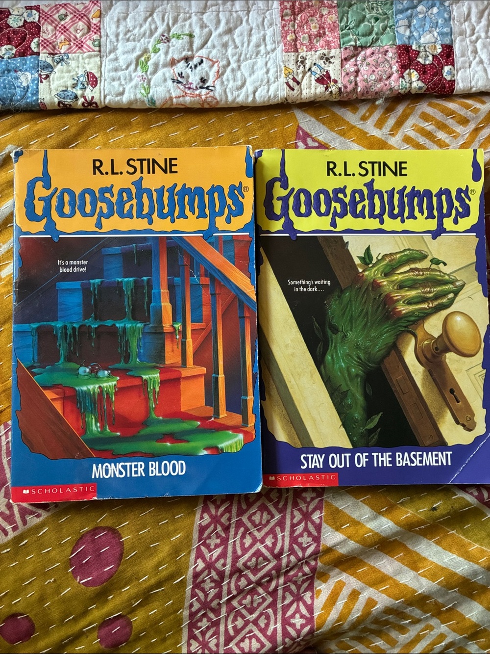 Vintage 1992 Scholastic Goosebumps Books